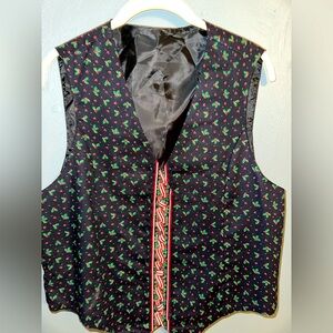 Vintage Vera Bradley Christmas vest